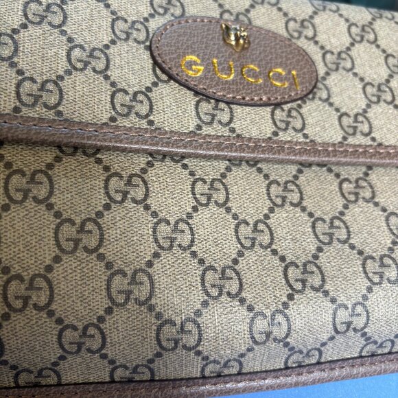 GUCCI Crossbody Bag Waist Bag Brown - Picture 5 of 5